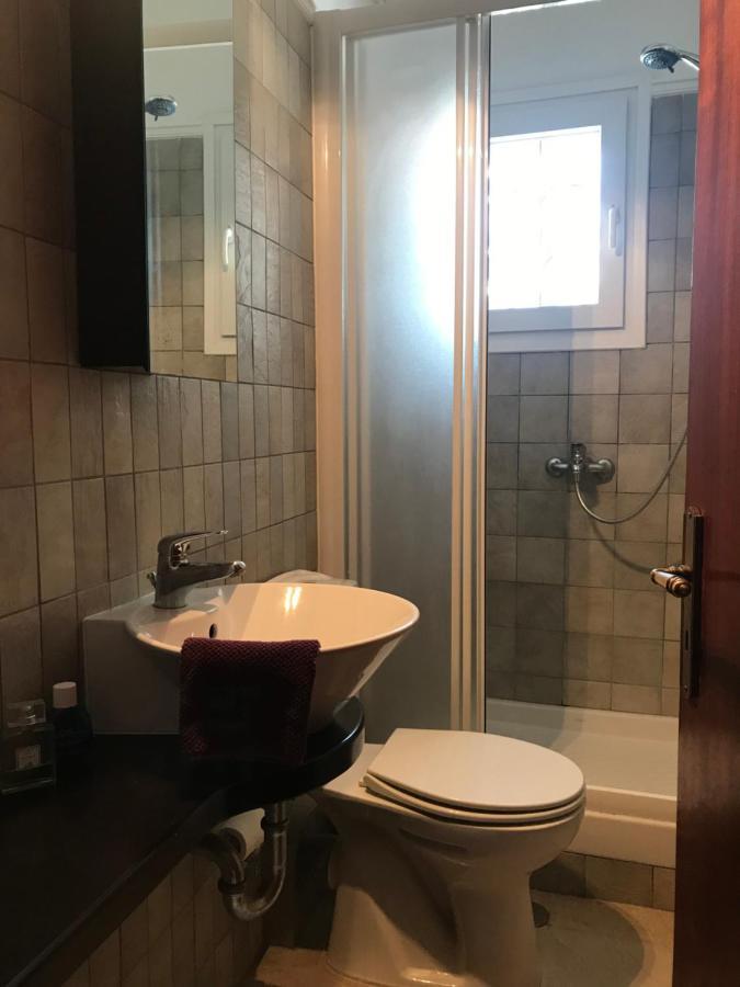 Schoenes Familienappartement In Pelekas, Corfu Mit Meerblick Bagian luar foto
