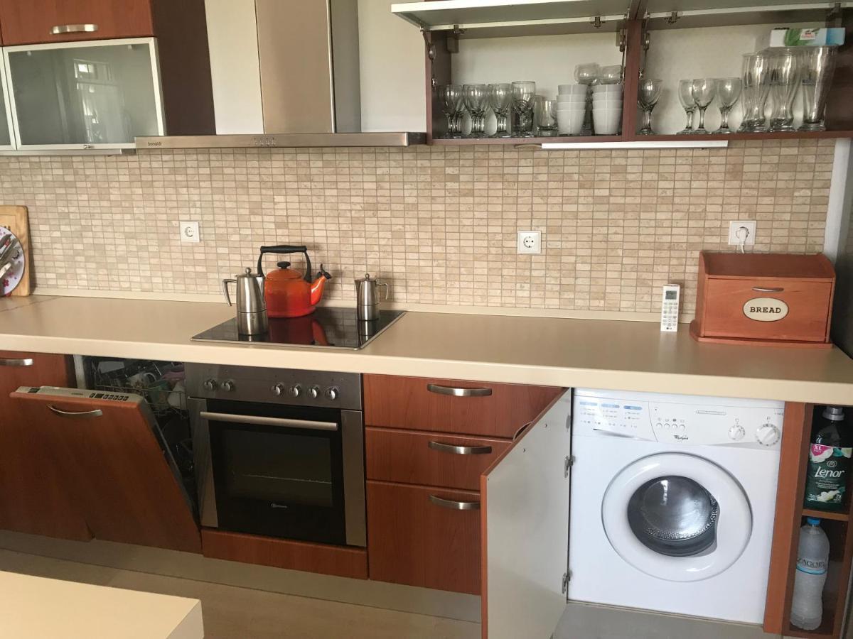 Schoenes Familienappartement In Pelekas, Corfu Mit Meerblick Bagian luar foto