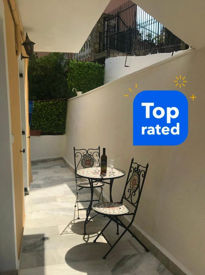 Schoenes Familienappartement In Pelekas, Corfu Mit Meerblick Bagian luar foto